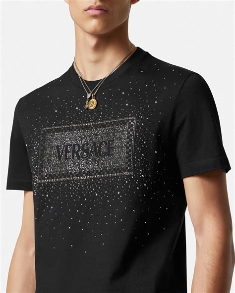 Versace Crystal '90s Vintage Logo T